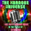 The Karaoke Universe - I Just Died in Your Arms Tonight (Karaoke Version) [In the Style of Cutting Crew] - Single